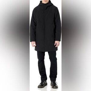 DKNY Men's Water-Resistant Parka Jacket